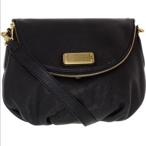 New Q Natasha Leather Cross-Body Satchel